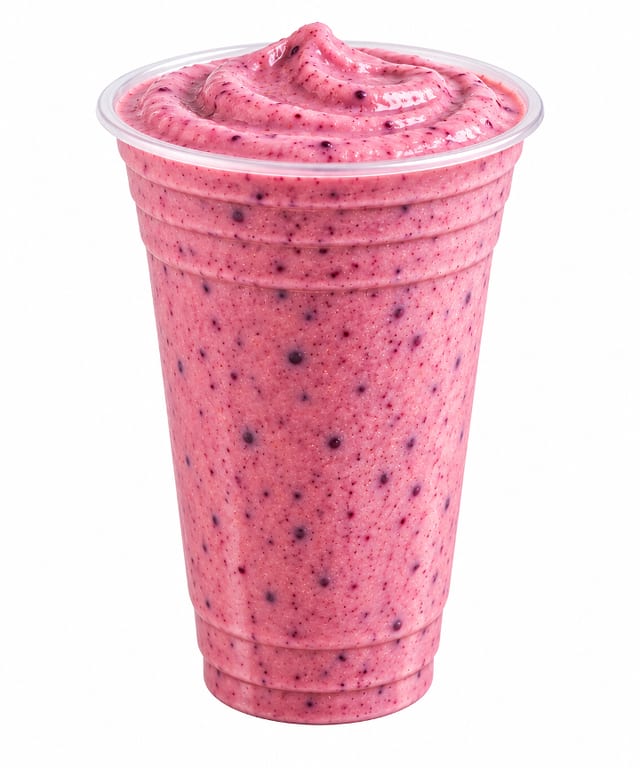 Berry Banana Milk Smoothie.