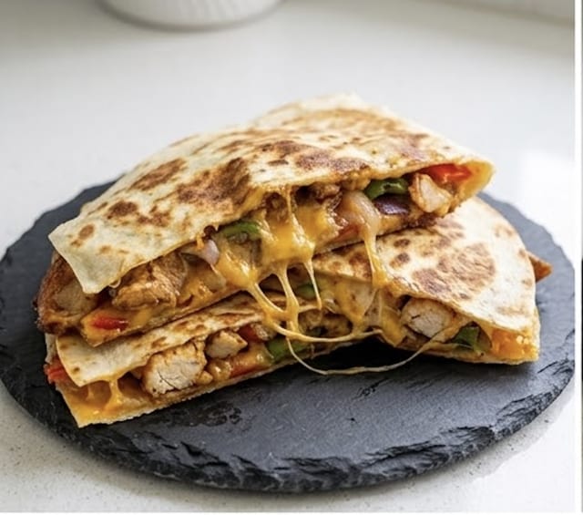 Chicken Quezzadilla.