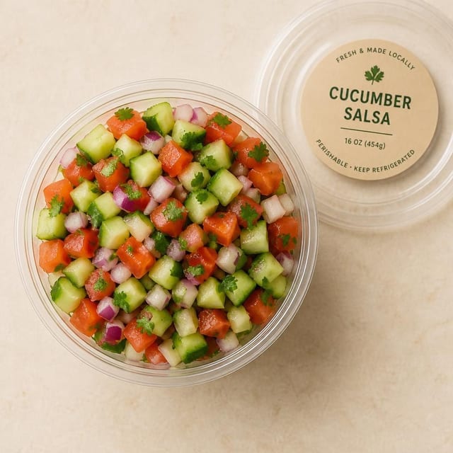 Cucumber Salsa.