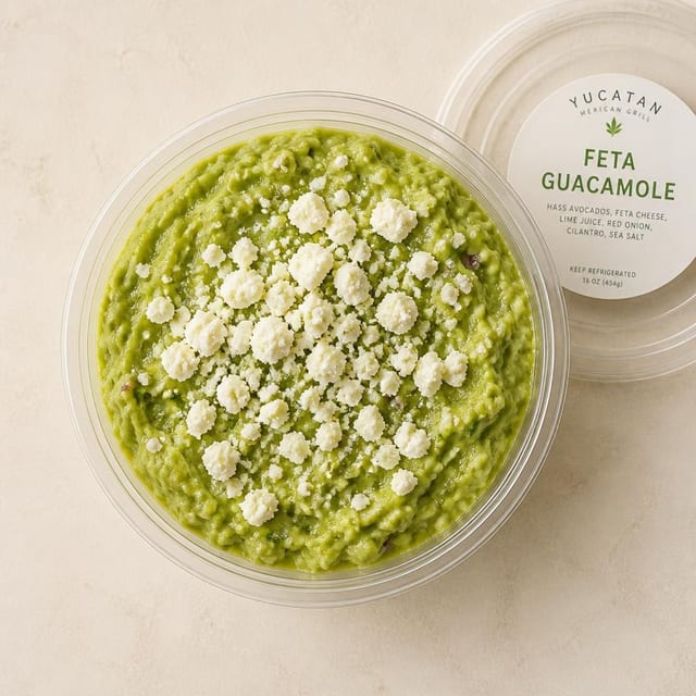 Feta-Guacamole.
